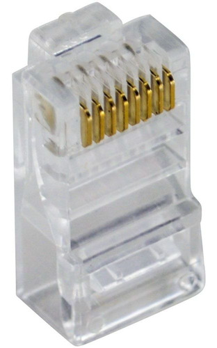 Imagem 6 de 6 de 20m Cabo Cat6 Vermelho Sem Crimpagem Conectores Rj45 Avulsos