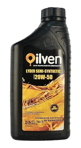 Oilven Lyder Synthetic Blend Aceite De Motor Api Sl Sae  ...