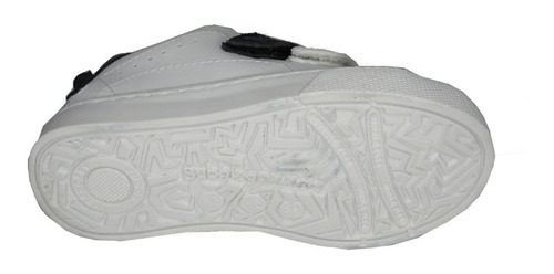Imagen 6 de 6 de Tenis Bubble Gummers Niño Colección Escolar De Piel Blanco