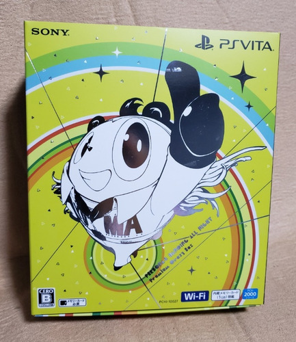 Ps Vita Slim Edicion Especial Persona4, 128gb Juegos Psx,psp