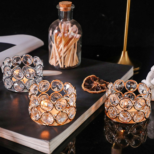 10pcs Porta Velas Cristal Colgantes Para Candelabros