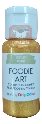 Colorante Comestible Foodie Art Perlado - Gold Pure