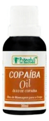 Óleo De Copaiba Oil Do Amazonas 30ml