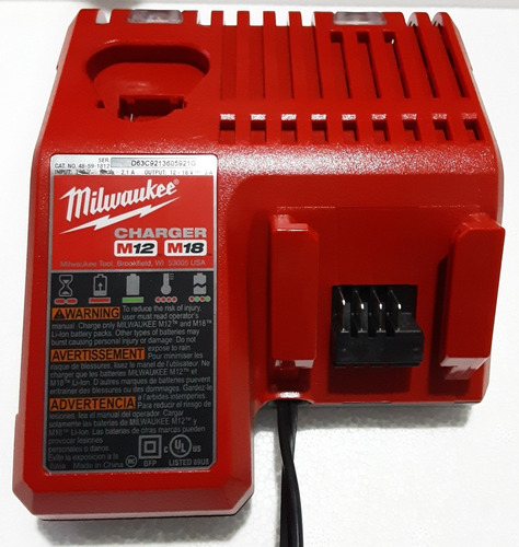 Cargador Dual Milwaukee M12 Y M18 Reacondicionado