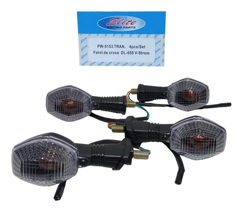 Luz Cruces Suzuki Vstrom Dl650 / Dl1000 Set 4 Pzas