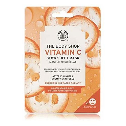 Mascarilla Facial Vitamina C The Body Shop, 0.6 Oz (vegana)