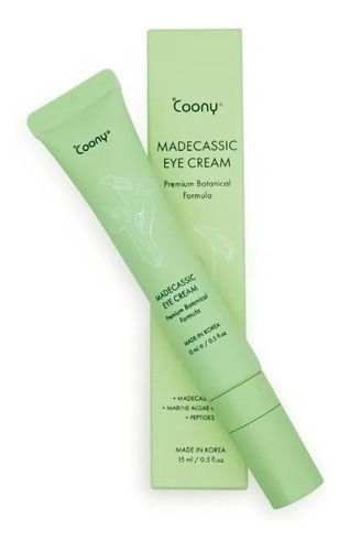 Coony Madecassic Eye Cream Hidratante Reductora De Ojeras