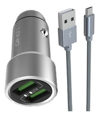 Cargador Celular Auto 2 Usb 2.1a Dl-219 B9