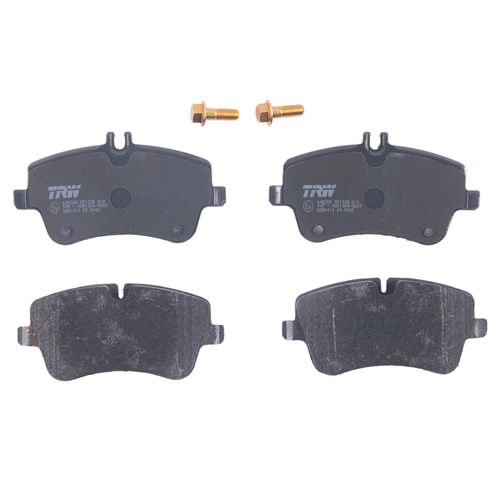 Set Balatas Bajos Metales Del + Tras Clk350 2006/2009 Trw