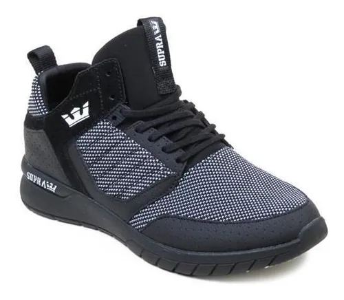 Zapatillas supra negras hombre hot sale