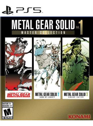 Metal Gear Solid Master Collection Vol 1  Ps5 Soy Gamer