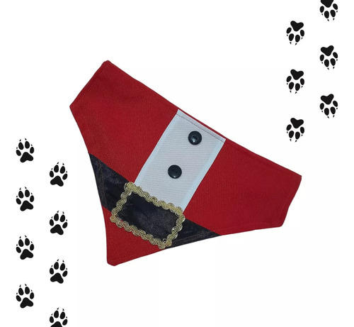 Accesorio Collar | Bandana Navidad Pascuero Para Mascotas