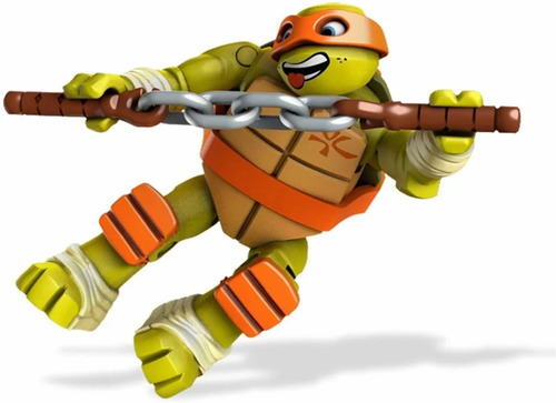 Mega Bloks Tmnt Tortugas Ninja Mickey Miguel Angel 29 (Usado)