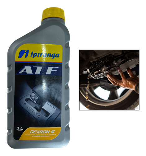 Kit 5 Óleo Cambio Automatico Ipiranga Atf Dexron Iiih 3