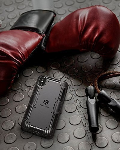 Funda iPhone X - Anker Karapax - Shield - Fibra De Carbono