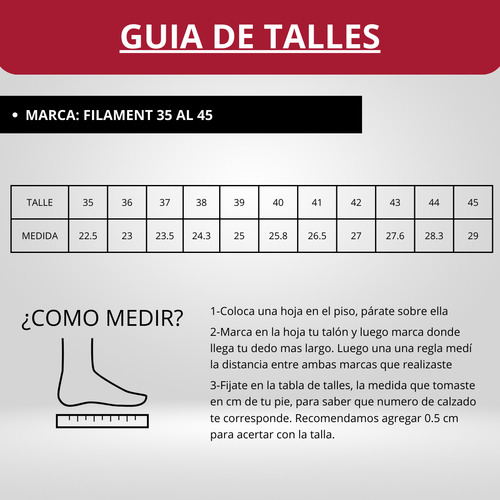 Zapatillas De Basquet Botitas Filament Jump 35 Al 45