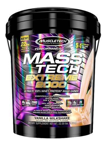 Mass Tech Extreme 2000 22 Libras - Muscletech