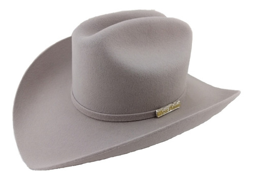 Sombrero Texana 6 X Marca West Point Mist Grey (gris) Lana