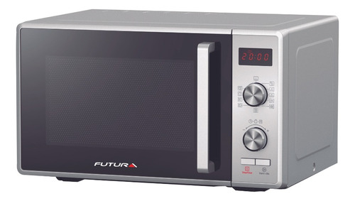 Microondas Futura 25lts C-grill  Plata Fut-mw25ds