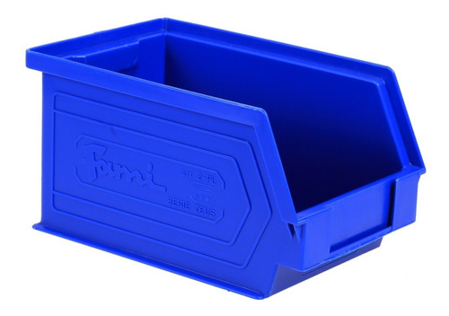 Gaveta Zeus 2plz Storage Compat Kit 10un 20x14x13cm Azul