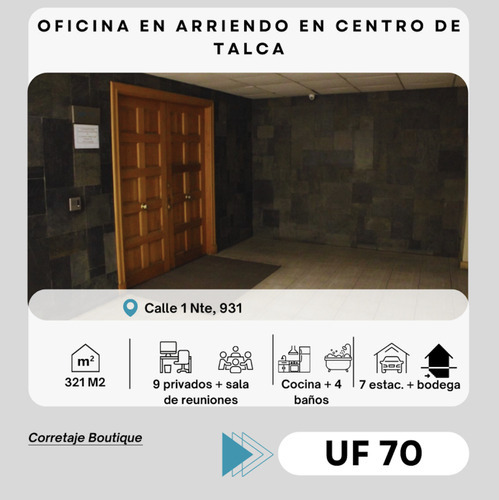 Oficina En Arriendo En Centro De Talca