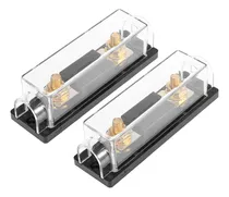 Comprar 2 Portafusibles Anl Con Fusible Anl 200 Amp Para Audio Auto