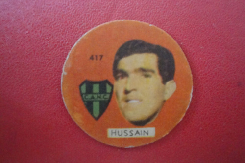 Figuritas Sport Año 1960 Hussain 417 Nueva Chicago