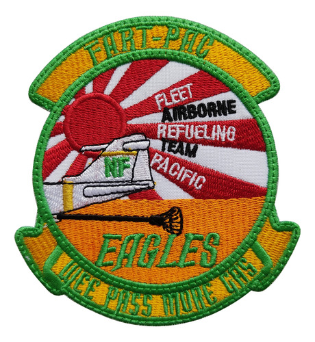 Fart Pac Eagles, Wee Pass More Gass, Fleet, Airborne, Patch