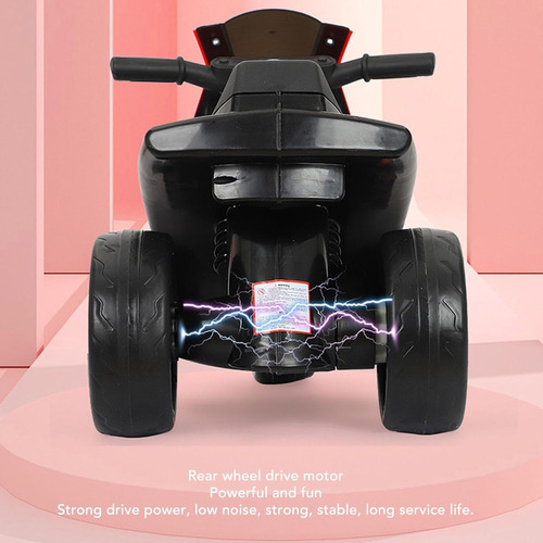 Motocicleta Eléctrica Para Niños Batería Recargable Azul