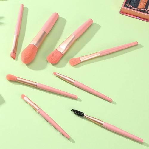 Juego De Brochas De Maquillaje, 8 Piezas, Ultrasuaves, Respe