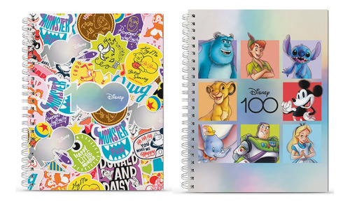 Cuaderno Disney 100 Años Mooving A4 T/dura Universitario