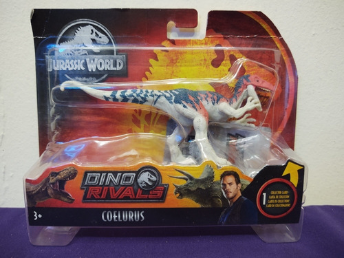 Coelurus Dino Rivals Jurassic World Mattel Figura Original 