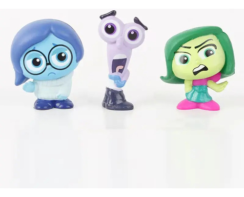 9 Figuras De Acción Inside Out De Juguete, Modelo De Películ