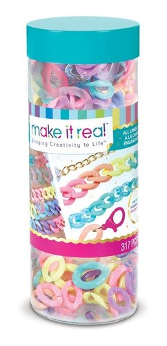 Kit De Eslabones. Crea Pulseras Y Collares Make It Real Mpuy