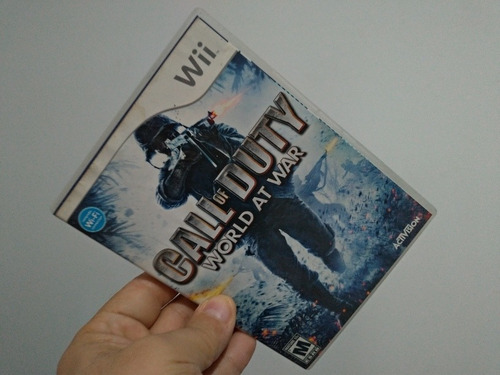 Jogo Nitendo Wii Call Of Duty - World At War Completo - Eua (Usado)