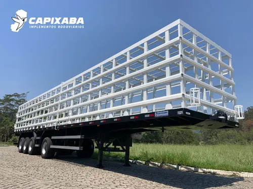 comprar Carreta Gaiola Transporte Gás 1392 Botijão P13 4º Eixo