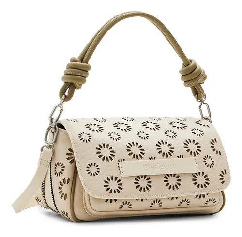 Bolso desigual beige hotsell