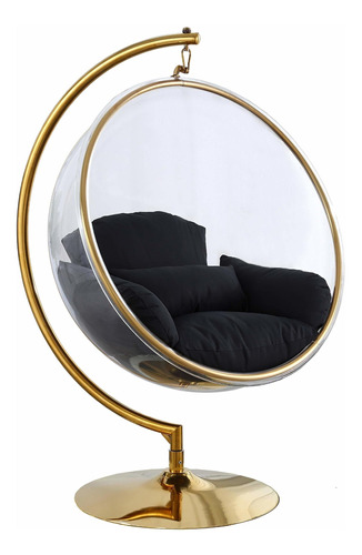 Meridian Furniture 508black Luna Collection Modern Silla X