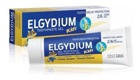 Pasta De Dientes Nenes Banana 2 A 6 Años Elgydium X 50 Ml