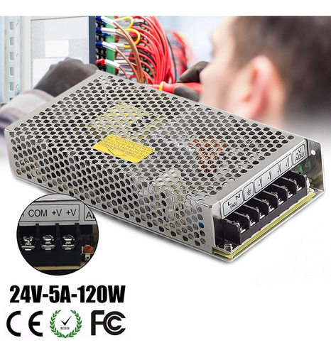 Fuente Conmutada De Alimentación 24v 10a 250w, 110 / 220vac