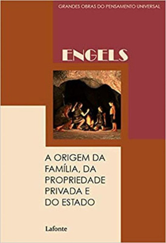 A Origem Da Família, Da Propriedade Privada E Do Estado, De Engels, Friedrich. Editora Lafonte, Capa Mole Em Português