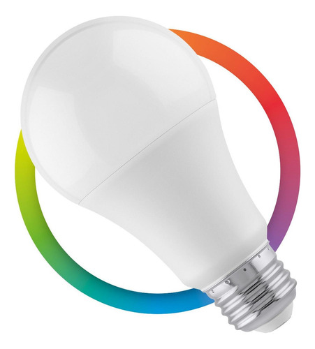 Foco Led Rgb Controlado Por Wi-fi, Luz Fría 7w | Shome-120