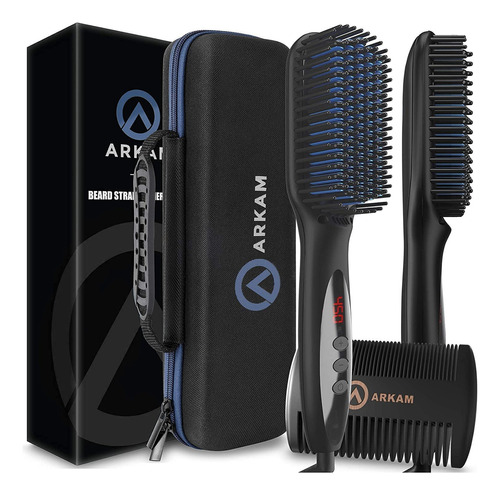 Arkam Alisador De Barba Para Hombre, Kit De Cepillo De Barba