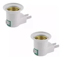 Comprar Setx2 Unidades Porta Foco Lampara Enchufe Adaptador Portatil