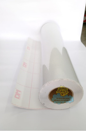 Vinil Refletivo Grau Comercial Branco 1 M X 0,62 M