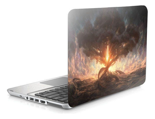 Skin Adesivo Protetor Para Notebook 15 Arvore Paisagem D2