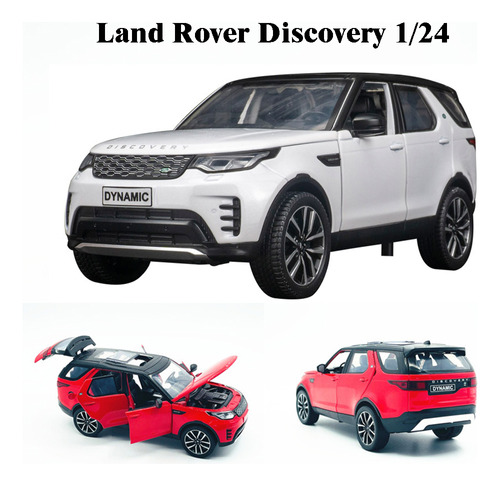 Land Rover Discovery Miniatura Metal Coche Con Luz Y Son [u]