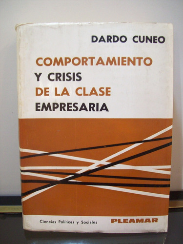 Adp Comportamiento Y Crisis De La Clase Empresaria D. Cuneo