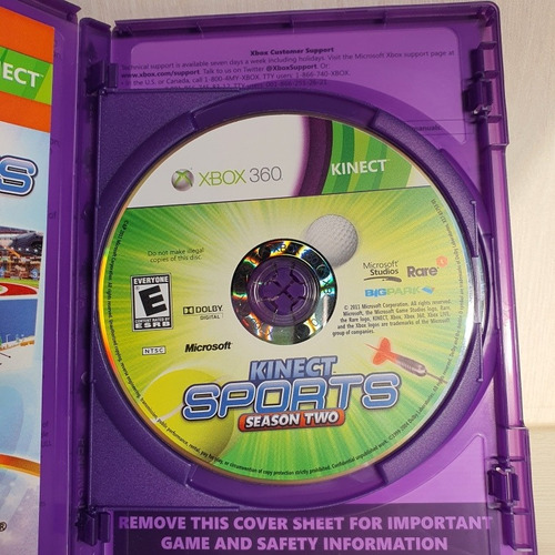 Xbox 360 Kinect Sports