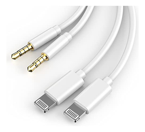 Cable Aux Para iPhone, Cable Aux Para iPhone Para Coche, Paq